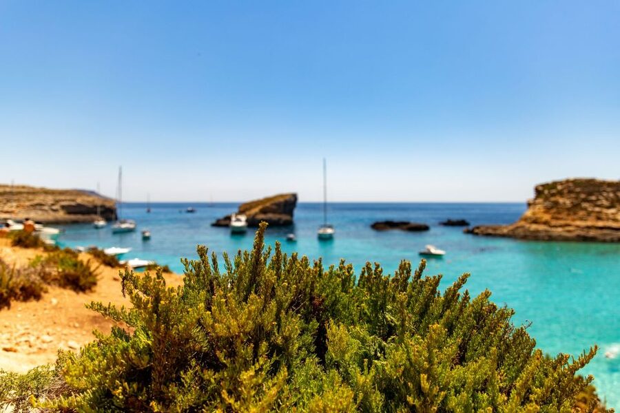 Malta: Blue Lagoon, Comino & St Paul's Islands Cruise - Setting out from Bugibba on the Mermaid