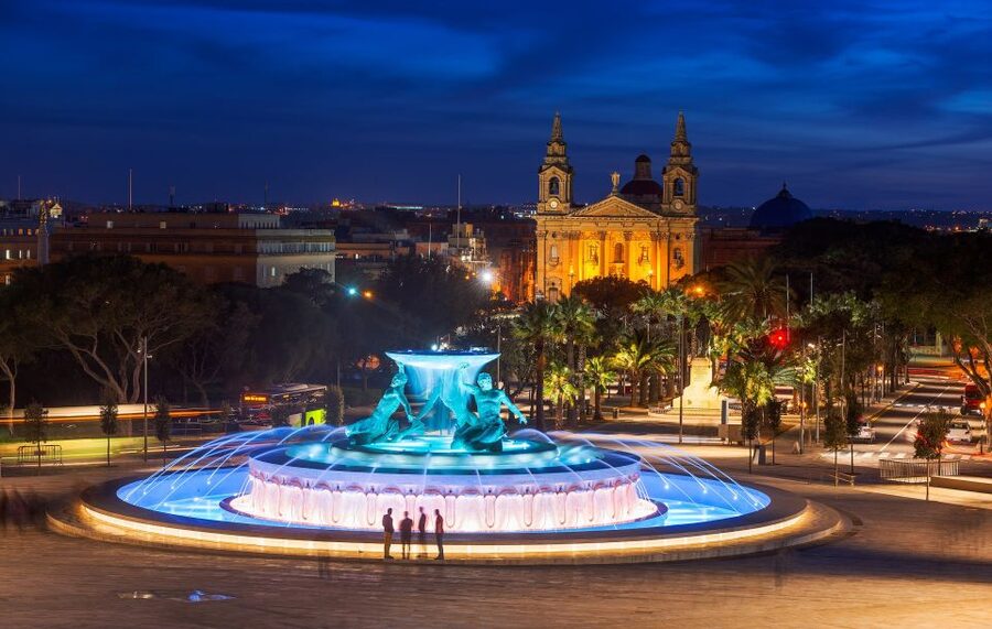 Malta By Night - Valletta, Birgu, Mdina & Mosta - Valletta after dark