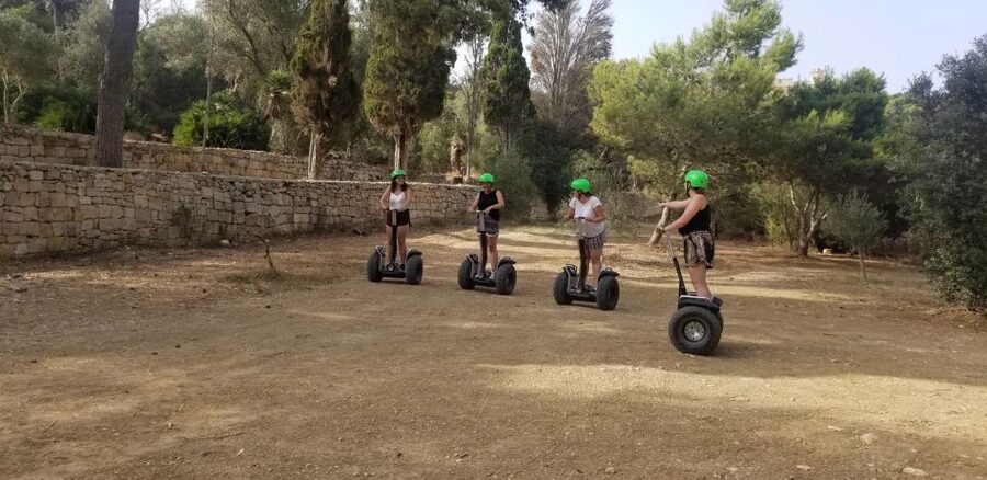Malta by Segway: Dingli Cliffs Extended Sunset tour - A greener pause at Buskett Gardens