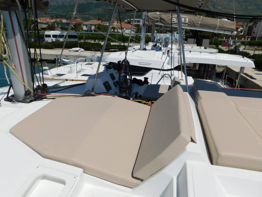 Malta: Catamaran Private Day Charter with Skipper - Starting at Roland Marina Pontoon D