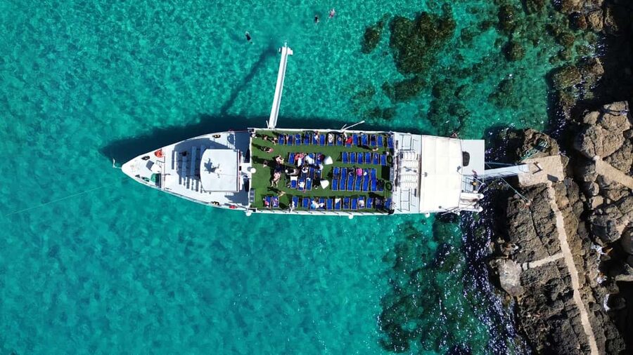 Malta: Comino, Blue Lagoon, Crystal Lagoon & Caves Cruise - Ahrax Cave, Santa Maria Cave, and the northern Comino channel