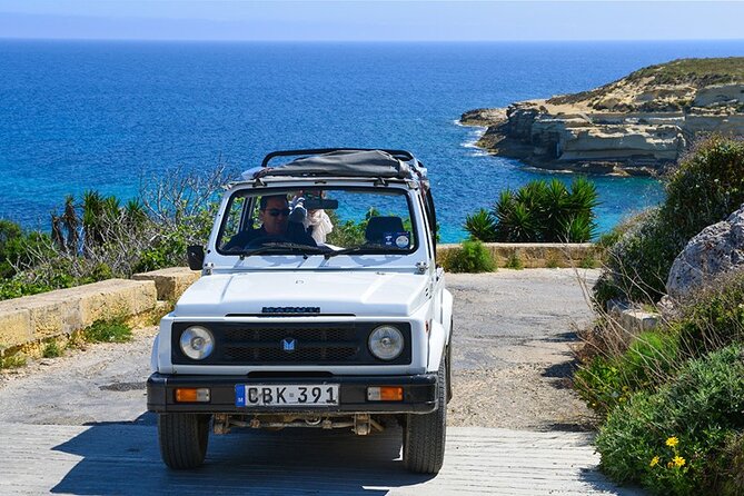 Malta: Comino Cruise and Jeep Tour with lunch and Transport - Three hours around Comino and the Blue Lagoon
