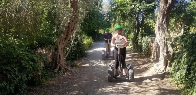 Malta: Dingli Cliffs & Buskett Gardens Segway Tour - Riding from Dingli toward the cliffs