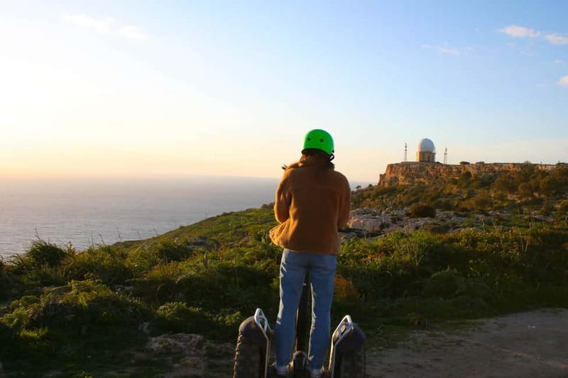 Malta: Dingli Cliffs & Buskett Gardens Segway Tour - Buskett Gardens adds shade and variety