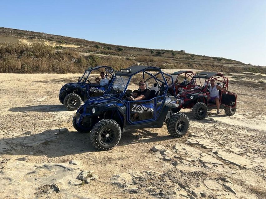 Malta: Full-Day Gozo Buggy Tour with Lunch & Boat Ride - Riding through Gozo’s open country