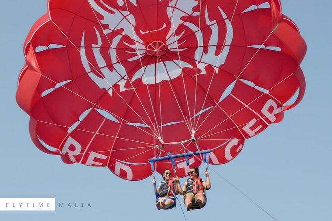 MALTA - Go & Fun Parasailing Free Photos & Videos - Reaching 550 feet above Malta