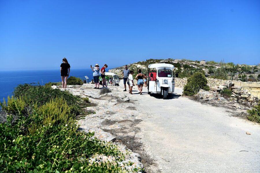 Malta: Gozo and Comino Sunset Tour w/ Blue Lagoon & Transfer - Għasri Valley brings a rural change of scene
