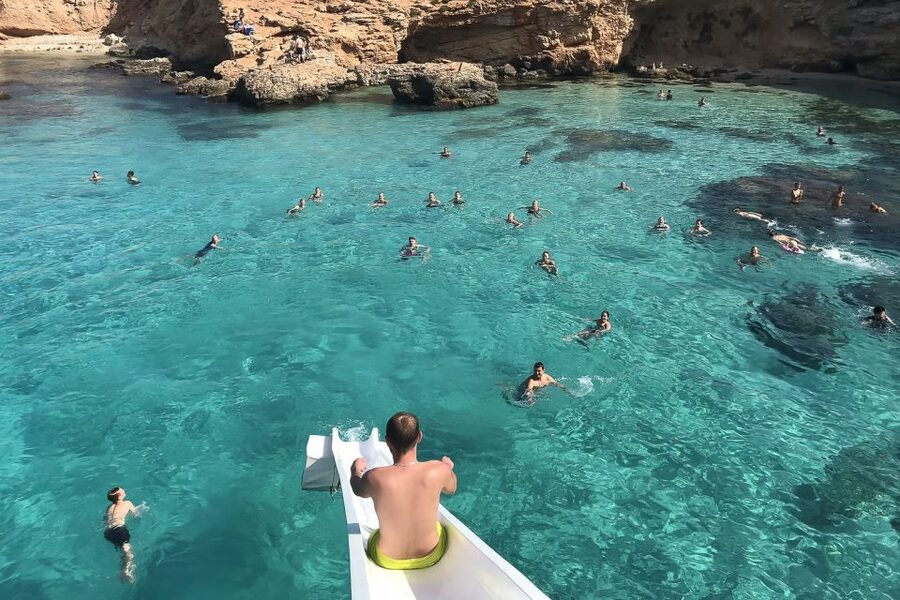 Malta: Gozo, Comino, Blue & Crystal Lagoon, & Caves Cruise - Life aboard the Hornblower boat