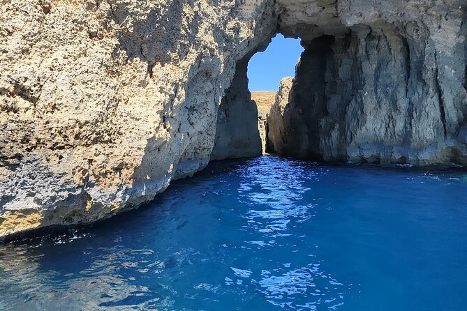 MALTA-Gozo Comino Caves Crystal Blue Lagoon Private Boat Trips - Blue Lagoon: famous water and the busiest stop