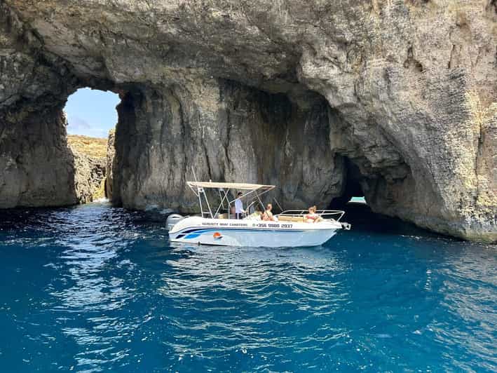 Malta:Gozo,Comino,Crystal/BlueLagoon&Caves Private Boat trip - Key points to know before you book