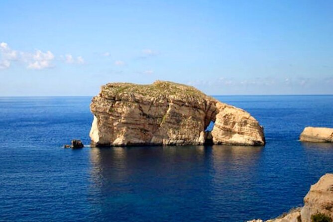Malta: Gozo Full Day Buggy Tour with lunch and Comino Stop - Dwejra, the Inland Sea, and dramatic coastal rock