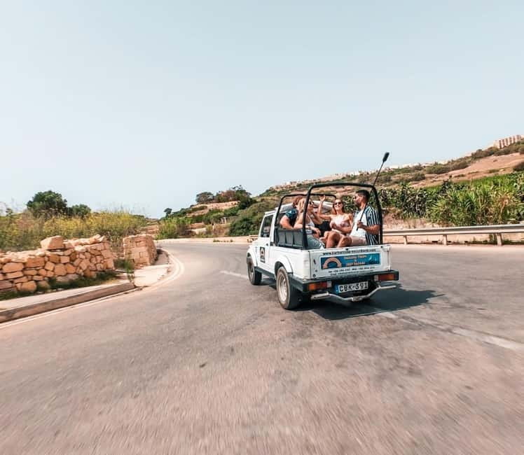Malta: Gozo Full-Day Jeep with Lunch and Boat Transfers - Pickup from Malta and the trip to Gozo