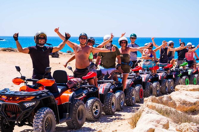 Malta: Half-Day Quad Bike Adventure Tour Including Transfers - Popeye Village and White Tower Bay