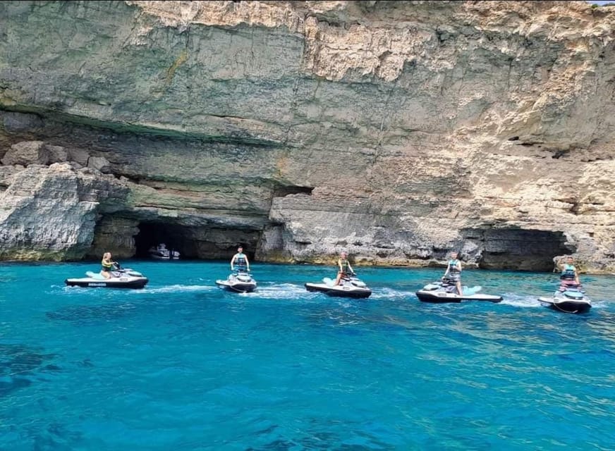 Malta: Jet Ski Safari to St. Paul's Islands or St Thomas Bay - Setting off from St. George’s Bay