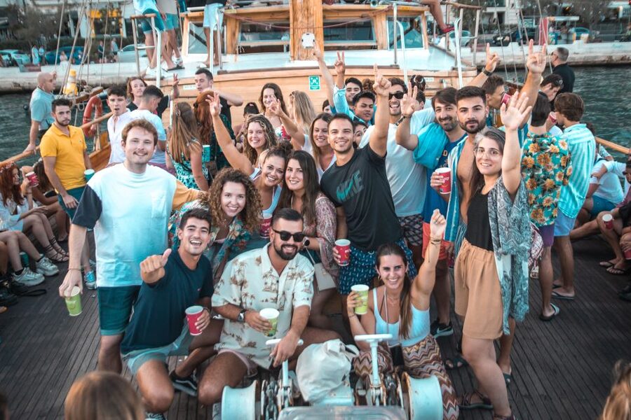 Malta: Lazy Pirate Boat Party with Drinks & Food - Starting opposite The Black Sheep in Sliema