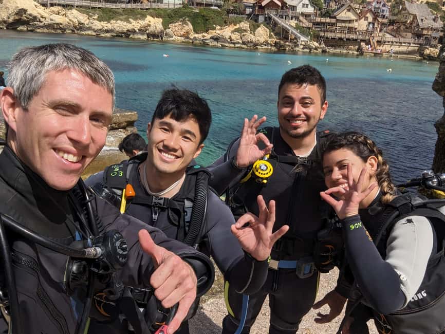 Malta: PADI Discover Scuba Diving Experience - Online Theory Before You Enter The Water