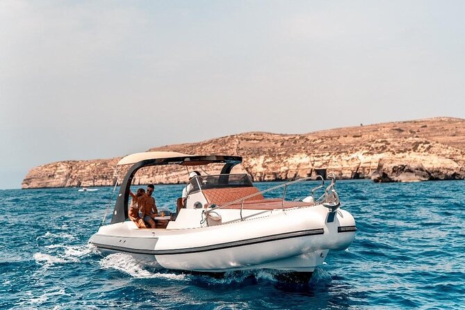 Malta: Private Boat Charter around Comino - The Blue Lagoon for one full hour