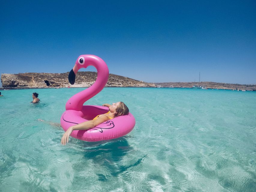 Malta: Private Boat Charter to Blue-Lagoon, Gozo & Comino - Cominotto, Crystal Lagoon, and the quieter side of Blue Lagoon