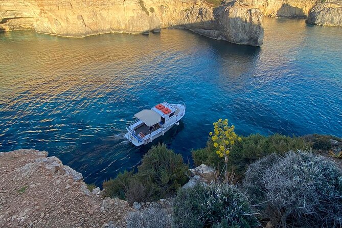 Malta: Private Boat Trip & Cruises Comino, Blue Lagoon, Gozo - Gozo’s Mgarr Harbour and the Elephant Head