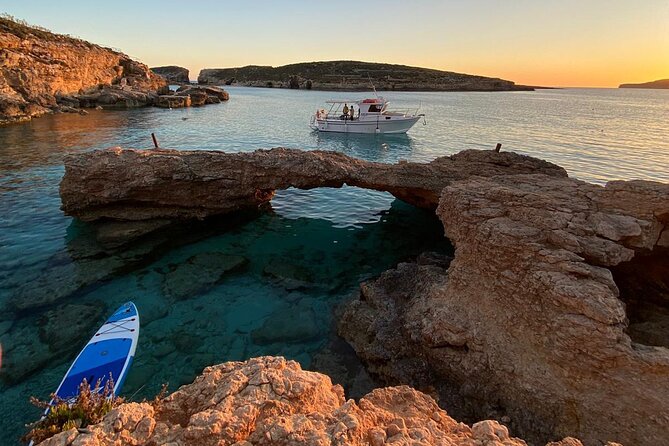 Malta: Private Boat Trip & Cruises Comino, Blue Lagoon, Gozo - Santa Maria Caves and St. Mary’s Tower