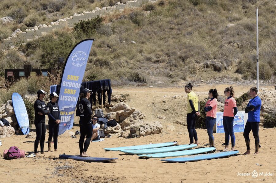 Malta Surf School, Beginner Surf Lessons - What the one-hour Malta surf lesson is really like