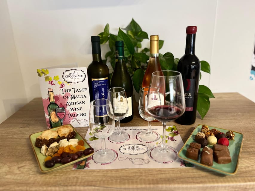 Malta: The Taste of Malta Artisan Wine Pairing - Why the chocolate pairing matters