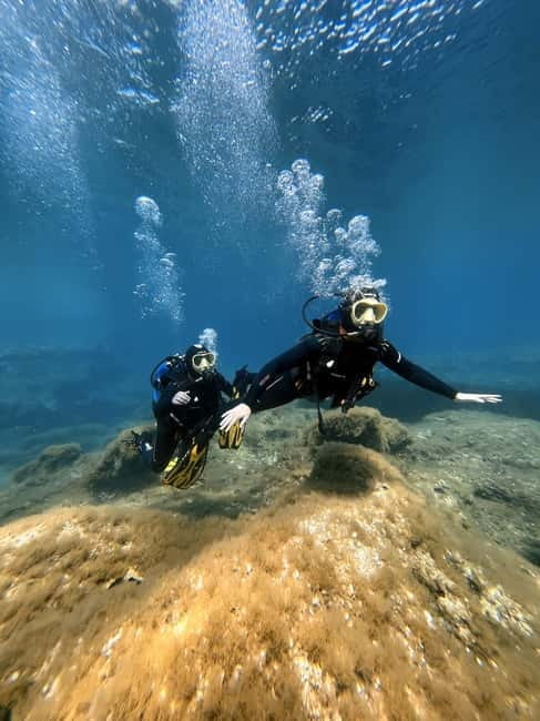 Malte : Baptême de plongée sous-marine en Français - Forty minutes in the Mediterranean