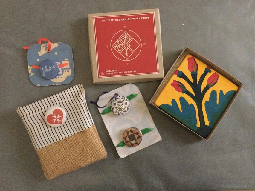 Maltese Tile - Souvenir painting workshop with local - Key points at a glance