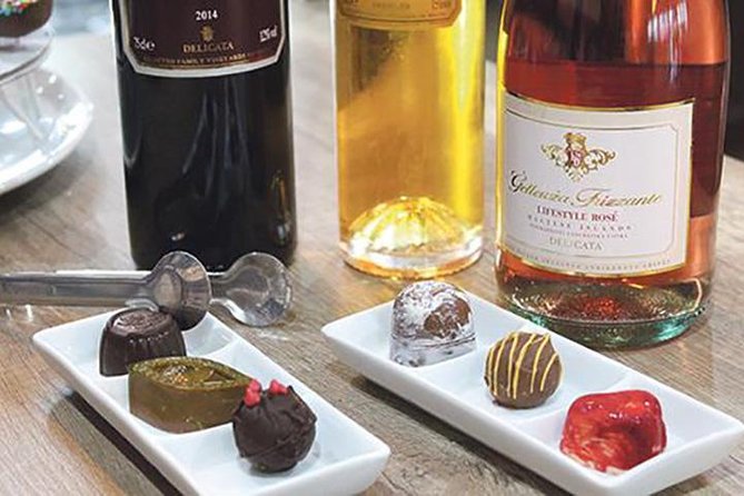 Maltese Wine & Chocolate Pairing - Five chocolates and the science of pairing