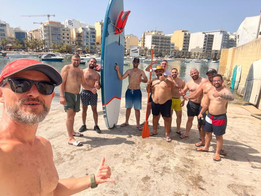 Manoel Island SUP Adventure - What the small group changes