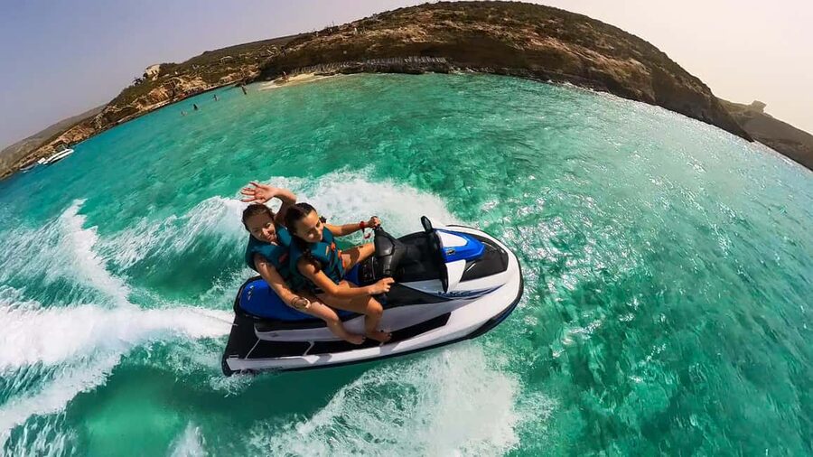 Mellieha: Jet Ski Rental - Ten minutes along Malta’s northern coast
