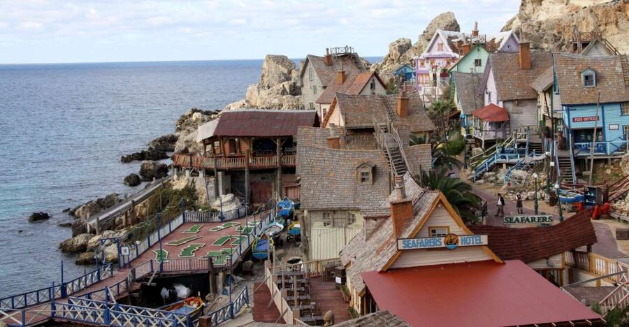 Mellieha: Popeye Village Entry Ticket - Popeye, Olive Oyl, and the live shows