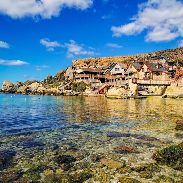 Mellieha: Popeye Village Malta Filmset Entry Ticket - Food, lockers, and extra costs