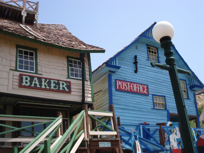 Mellieha: Popeye Village with Optional Private Transfers - The cinema documentary and comic museum