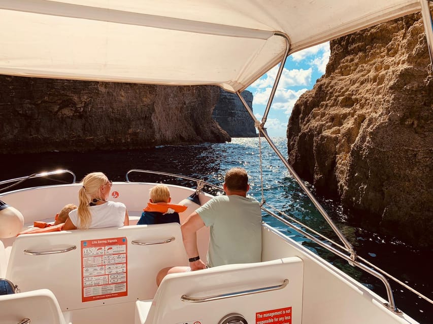 Mellieha: Speedboat Trip Round Comino Caves 2h @ Blue Lagoon - Elephant Rock and Comino’s Northern Coast
