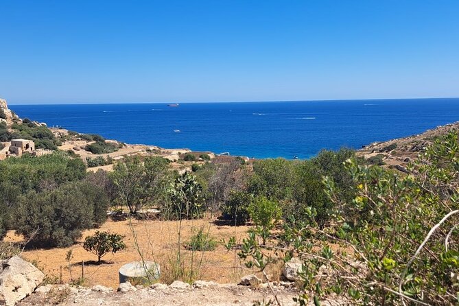 North Malta Quad Bike Tour with Land or Sea Views and Swimming - The Red Tower above the northern coast