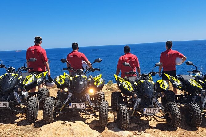 North Malta Quad Bike Tour with Land or Sea Views and Swimming - Selmun Palace and the quieter side of Mellieha