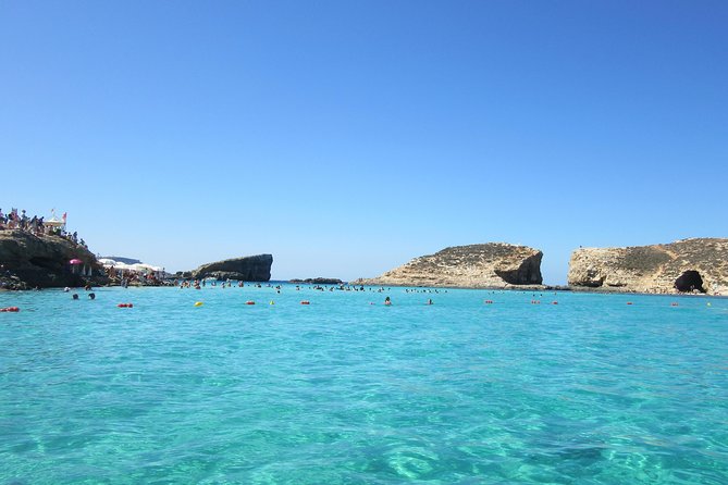 Okikoki Banis - Comino Blue Lagoon Speedboat Trip- Fast Ferry - Exploring Comino’s caves before the beach