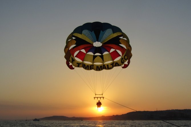 Parasailing Malta - The boat ride before your flight