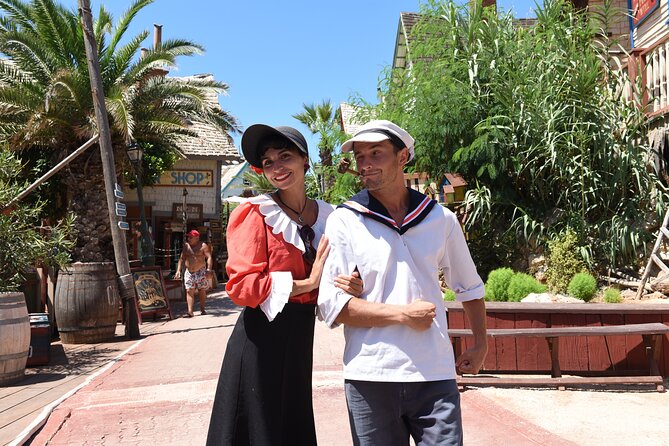 Popeye Village Film Set - Meeting Popeye and the gang