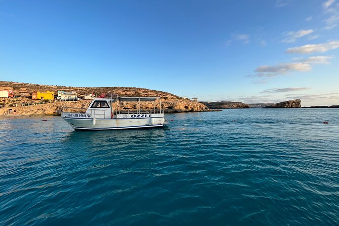 Private Boat Charter Blue Lagoon Crystal Lagoon and Comino - Key points at a glance