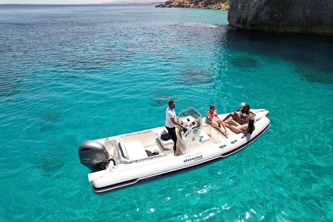 Private Boat Charter Comino, Blue Lagoon, Crystal Lagoon, Gozo - Starting from Sliema’s Strand