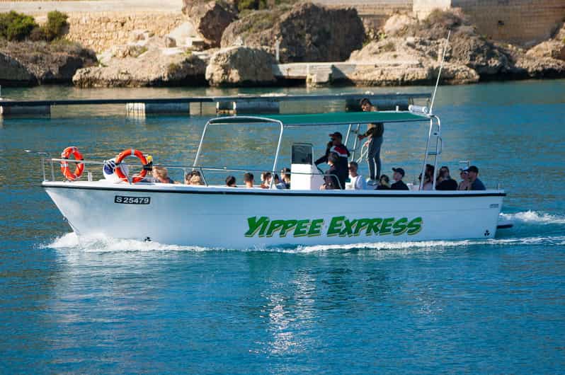 Private Boat Charter - Comino/Parts of Gozo - Comino’s Crystal Lagoon and Blue Lagoon