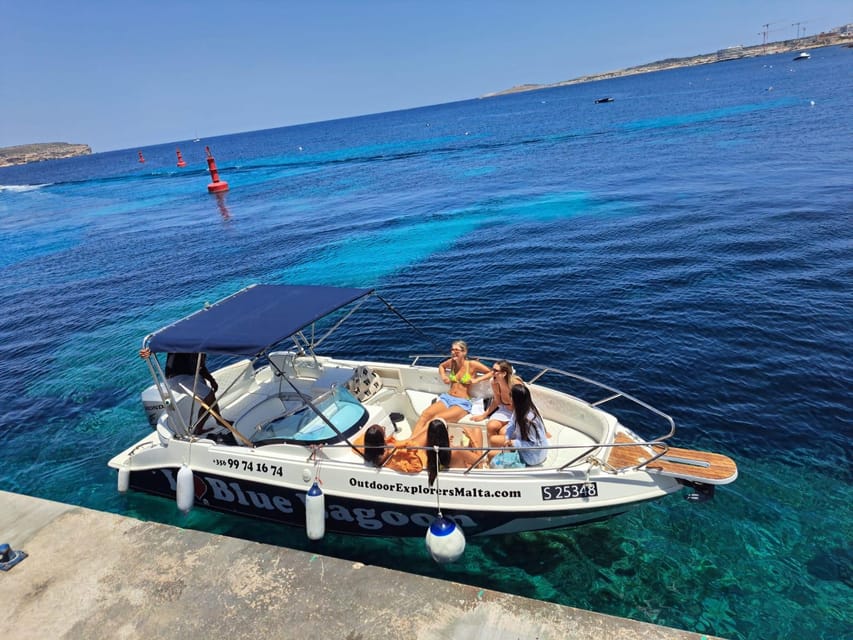 Private Boat Tour: Discover Comino's Blue and Crystal Lagoon - Lantern Point and the first coastal views