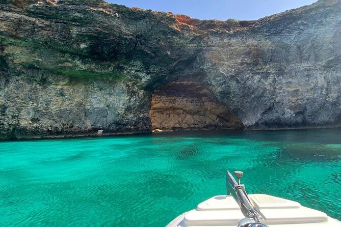 Private Boat Tour to Blue Lagoon Comino Caves and Gozo - Blue Lagoon: beautiful, famous, and often busy