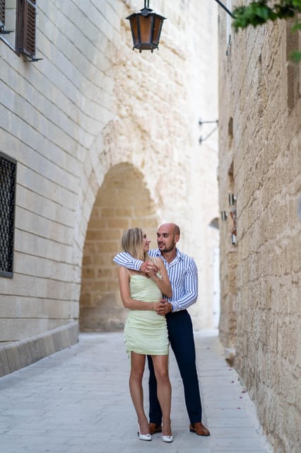 Private Couples Photoshoot in Malta - Timing, comfort, and what to wear