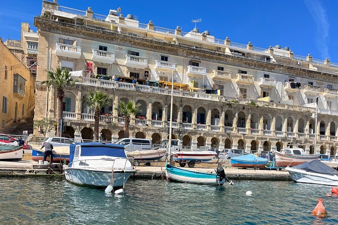 Private Harbor Cruise - Marsamxett & Grand Harbor Valletta - The one-hour swimming option at Rinella Bay or Balluta Bay