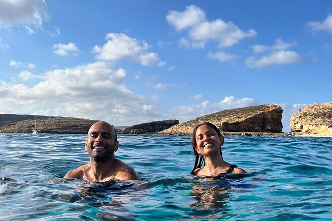Private speed boat trip to Comino, Blue Lagoon and Caves - Popeyes Cave and the bright blue cave