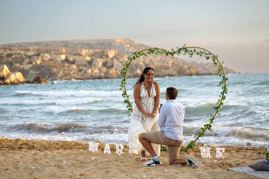 Proposal Photoshoot with Professional Photographer in Malta - Why this Malta proposal package works