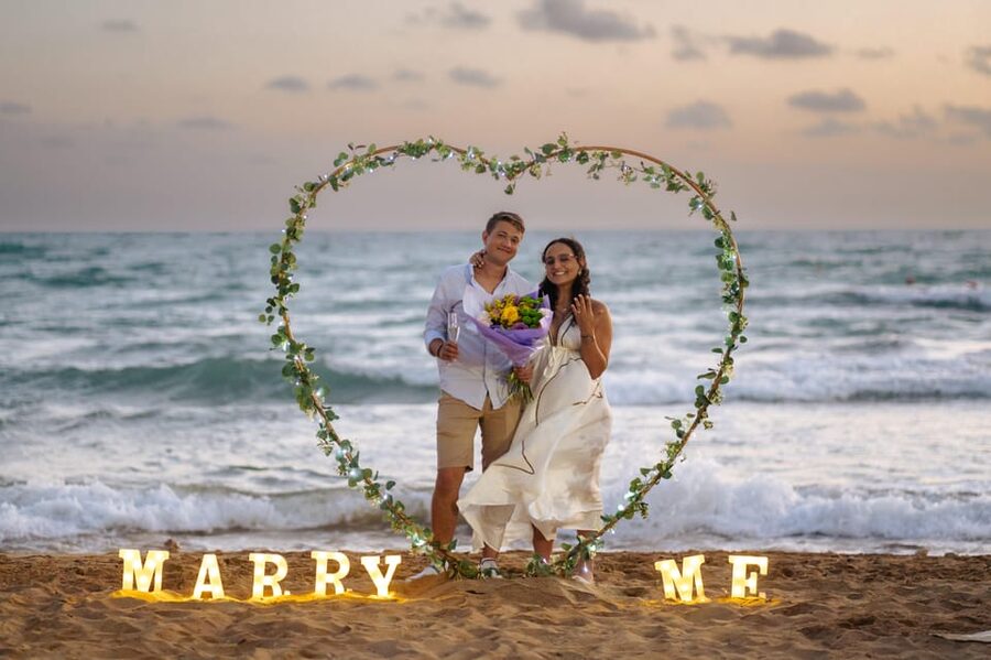 Proposal Photoshoot with Professional Photographer in Malta - The photographs and delivery